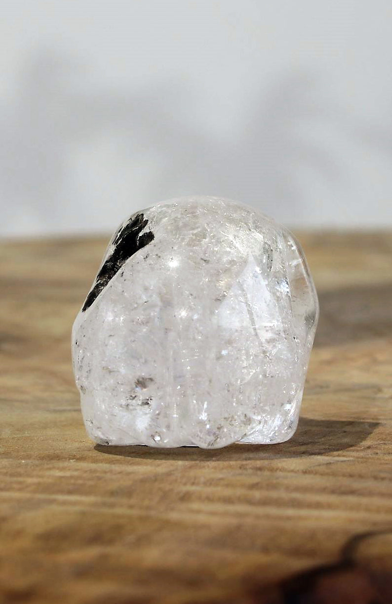 Black Tibetan Quartz Skull AA